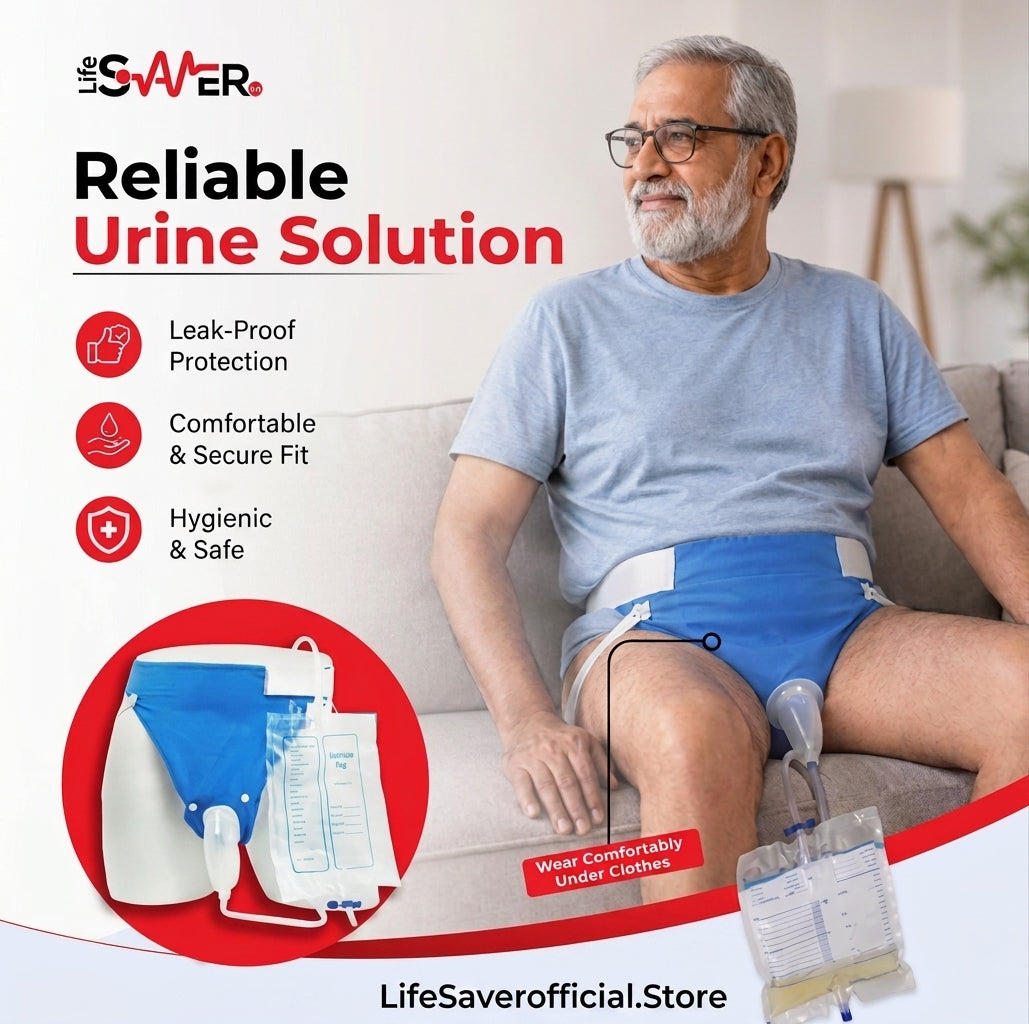 Urine Bag Finally — Freedom of Movement Without the Fear of Leaks